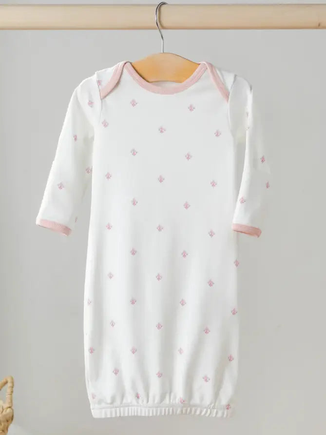 Fleur De Rose Organic Cotton Kids Gown