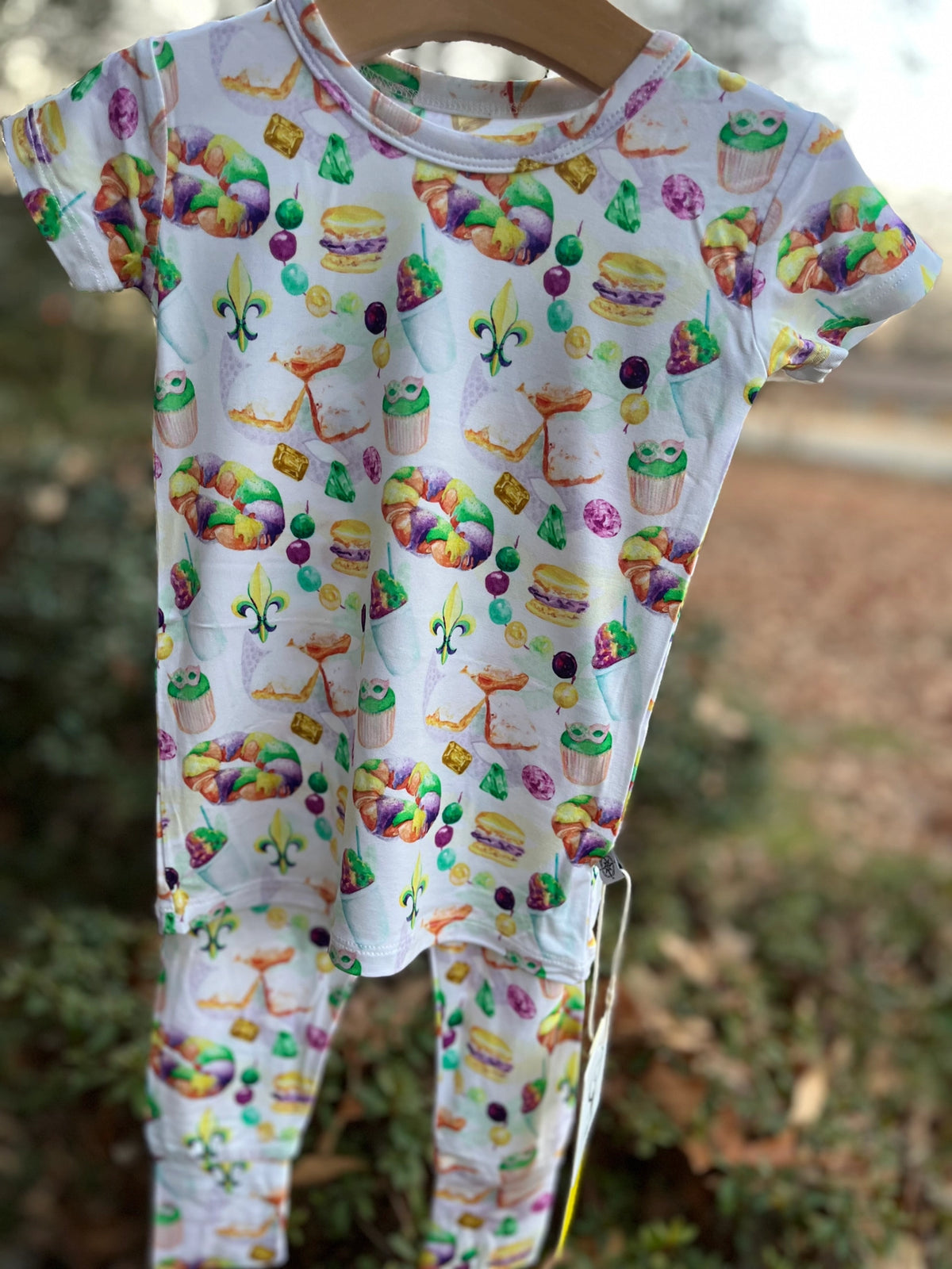 Mardi Gras Bamboo Pajamas
