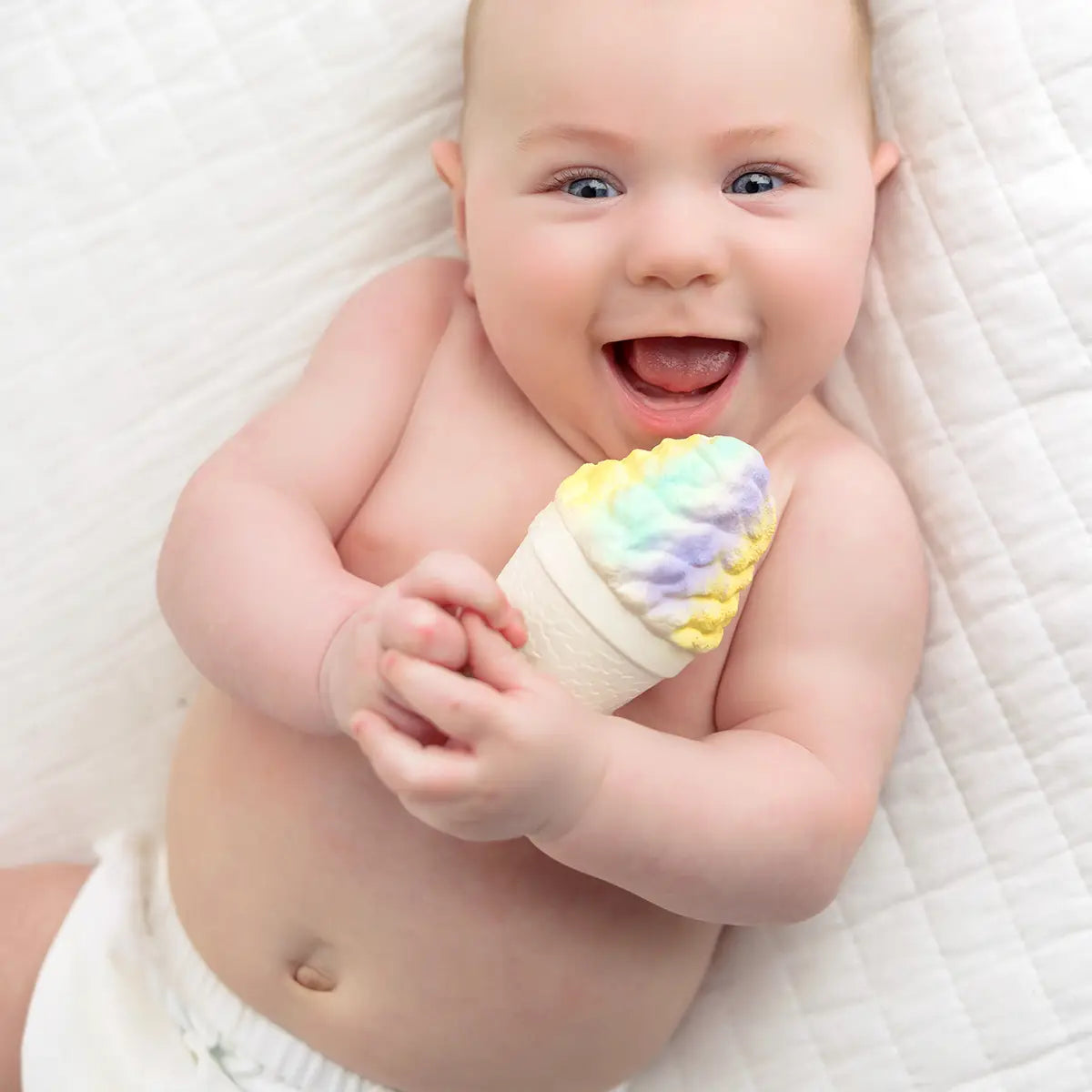 Just Chillin' Snoball Bath Toy & Baby Teether