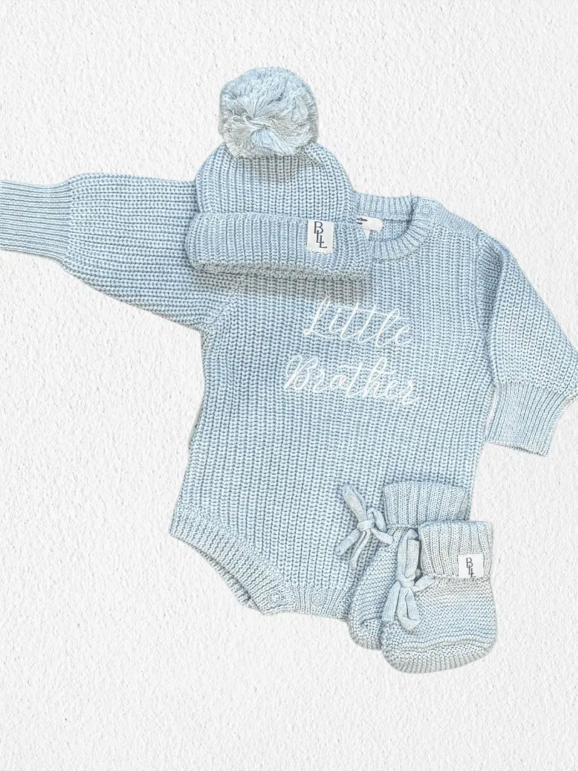 'Little Brother' Announcement Romper