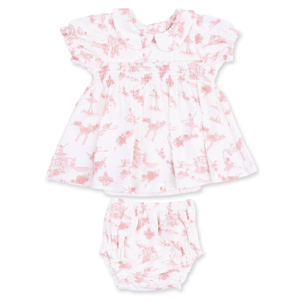 Ballet Toile - Smocked Dress Set