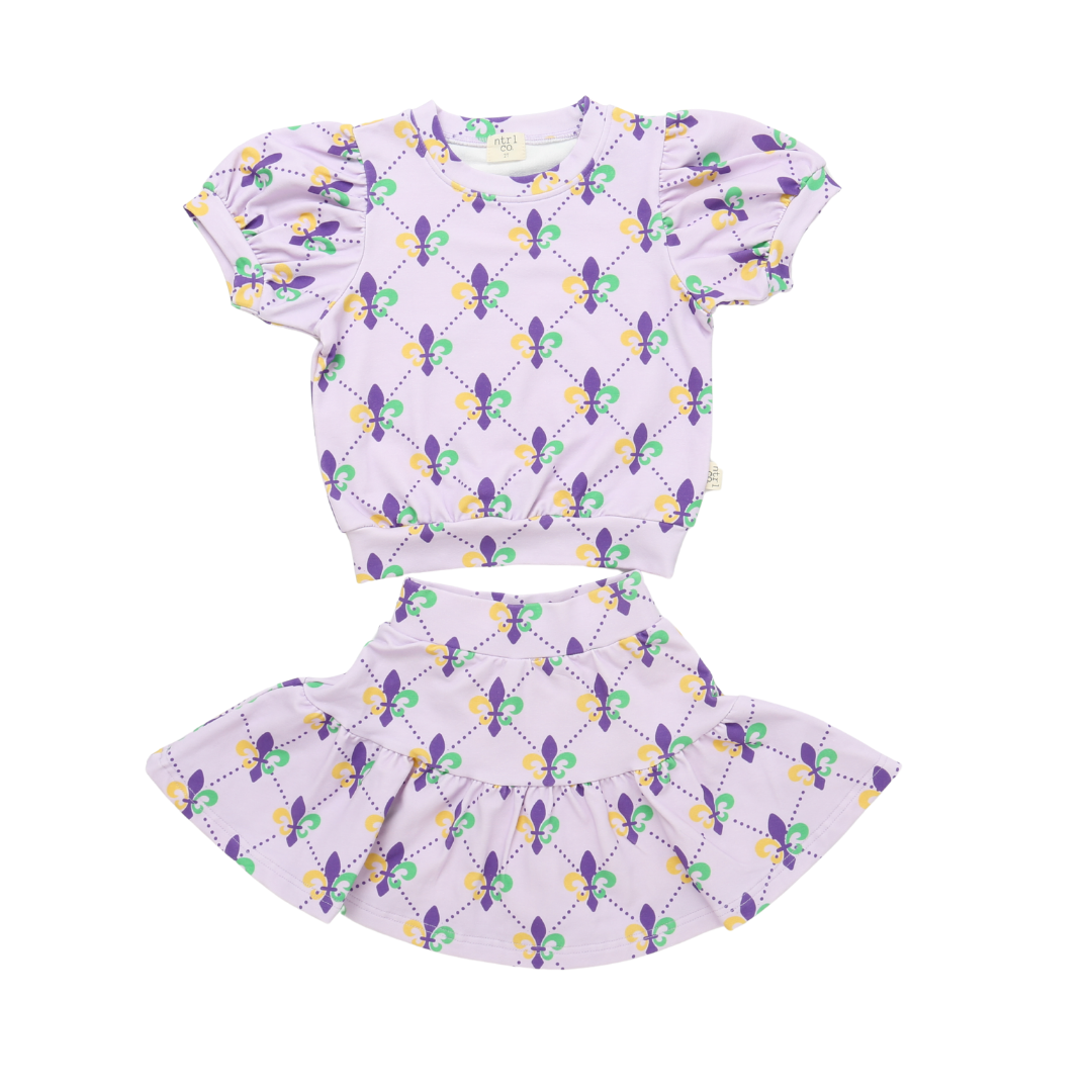 Fleur de Fun Whirl & Twirl Skirt Set