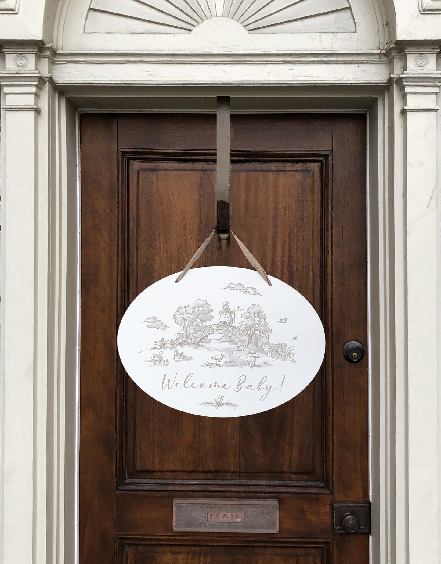 Storyland Toile Door Hanger