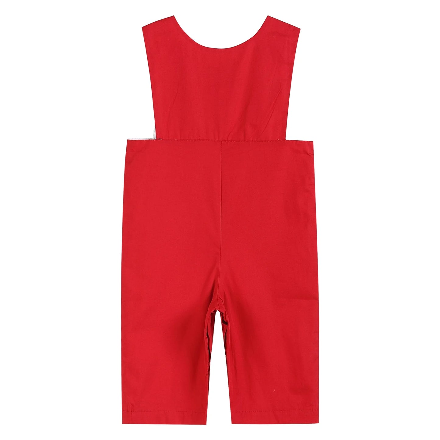 Santa Smocked Overalls