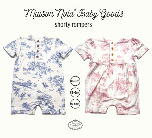 Storyland Romper-Blue