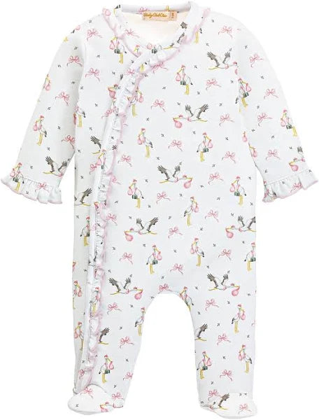 Welcome Baby Zipped Footie