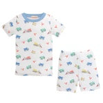 Construction Printed Short Kid Set