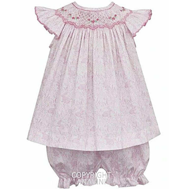 Bunny Print Bloomer Set Lily