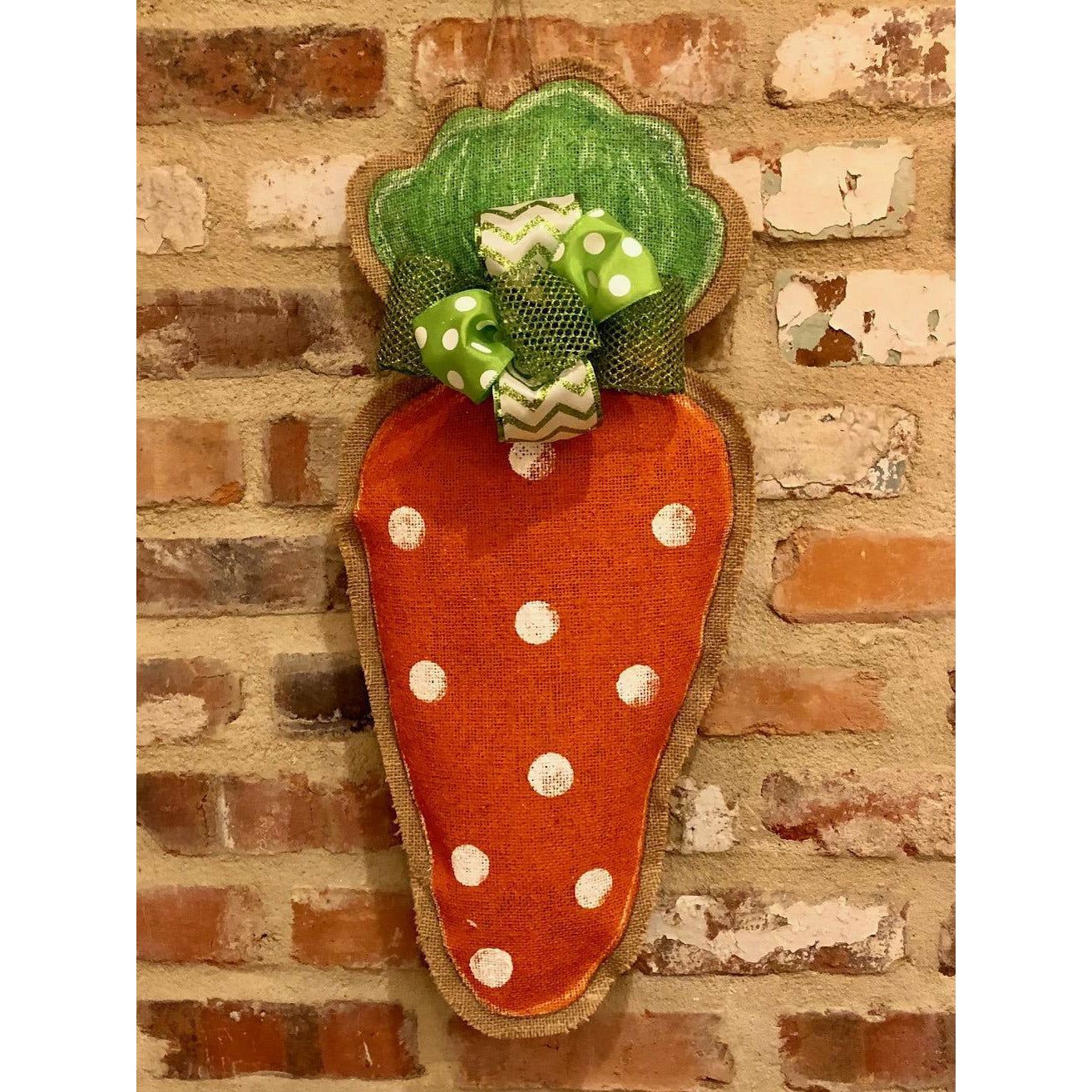 Mon Cher-Burlap Door Hanger