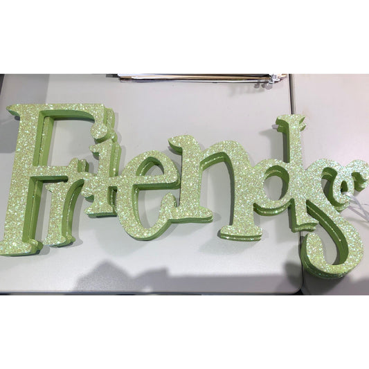 Friends Wall Art - Green