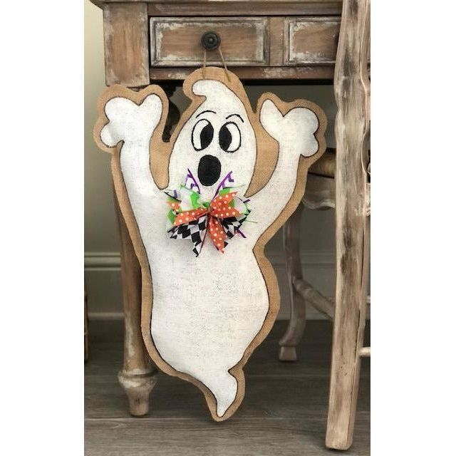 Mon Cher-Burlap Door Hanger