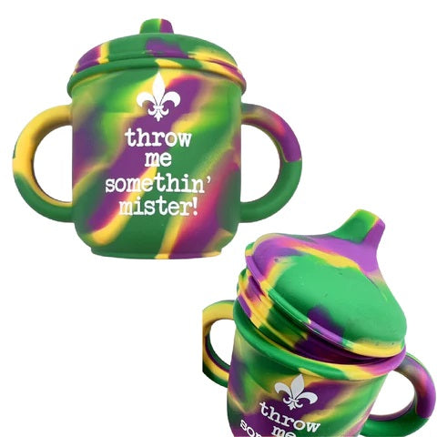 Mardi Gras Sippy Cup