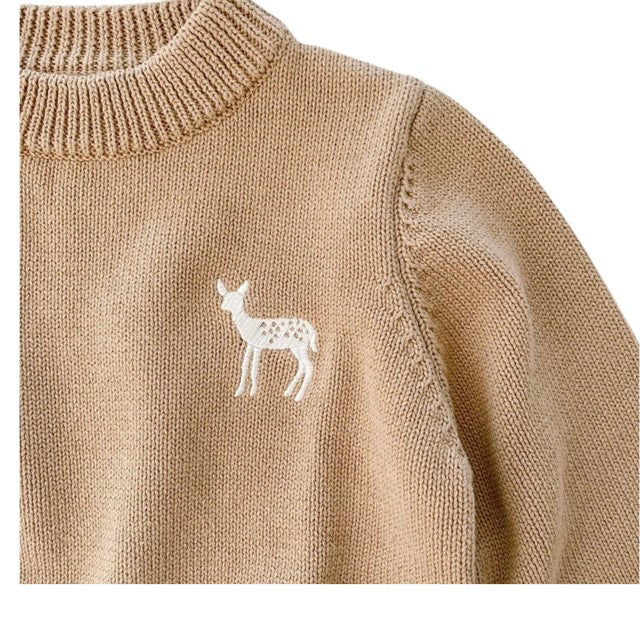 Velvet Fawn-Fawn/Pampas Pullover