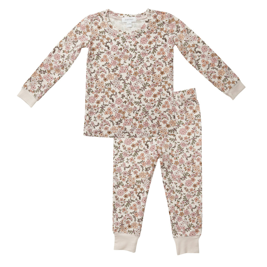 Angel Dear Vintage Calico Lounge Wear Set