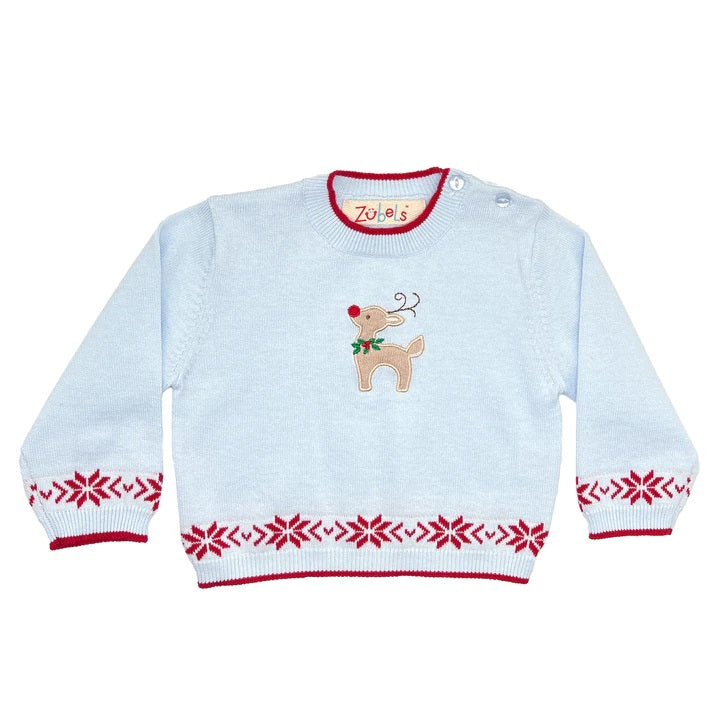 Zubels Boy's Reindeer Sweater