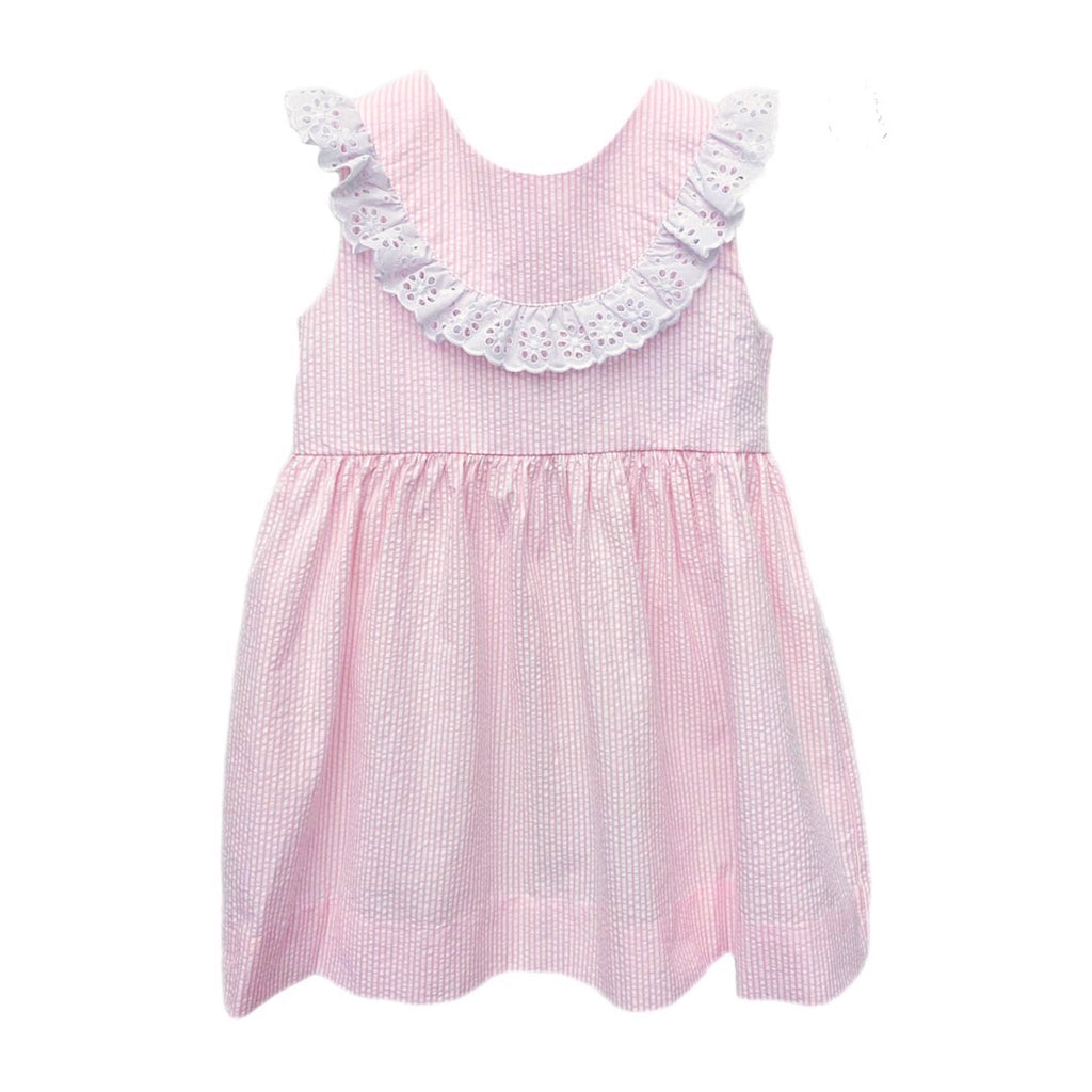 Zuccini - Audrey Seersucker Pink Dress