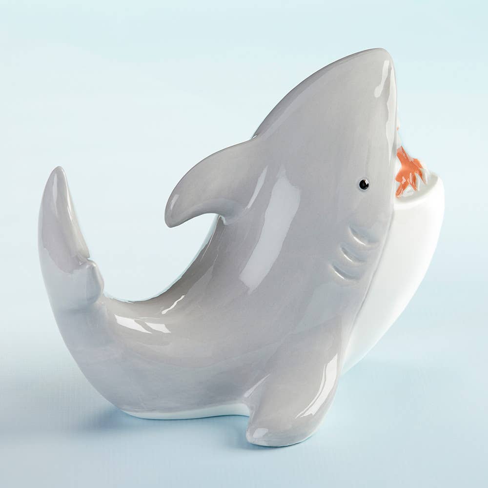 Porcelain Piggy Bank- Shark
